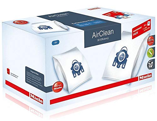 Miele Performance Pack 16 Type GN AirClean 3D Efficiency FilterBags